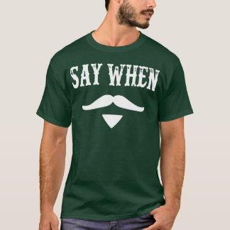 T-shirt Citation de pierre tombale à dire quand famille