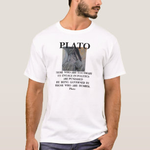 T-SHIRT CITATION DE PLATON - CHEMISE