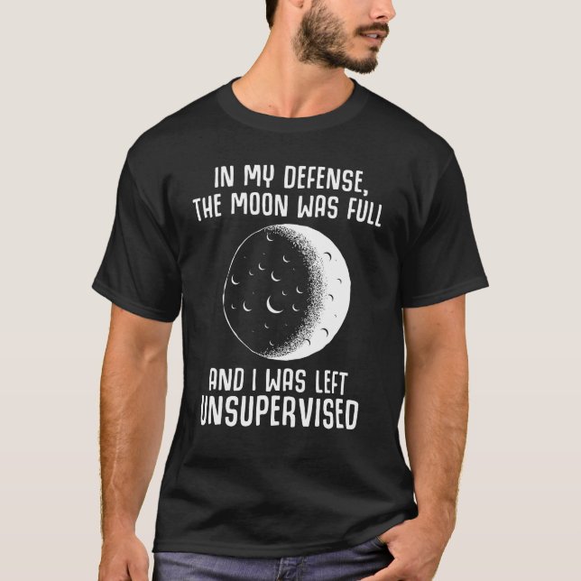 T-shirt Citation de Pleine lune Pagan Witch Wiccan (Devant)