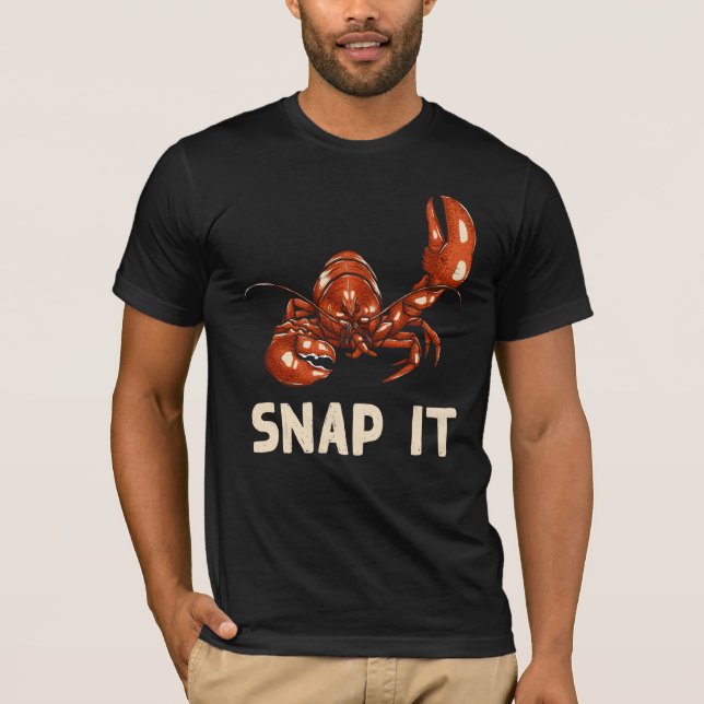 T-shirt Citation de poisson-grièche amusante (Devant)