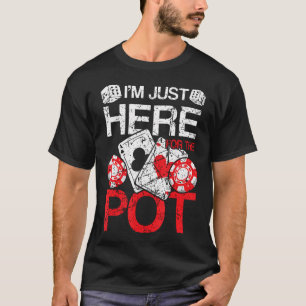 T-shirt Citation de poker drôle pour un tournoi de poker d