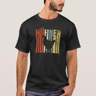 T-shirt Citation de poulet de fermier rétro grunge