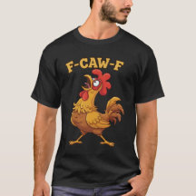 Citation de poulet drôle F-Caw-F – Meme de coq Fer