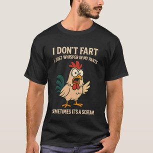 T-shirt Citation de poulet drôle pour les fans de Meme drô