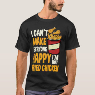T-shirt Citation de poulet frit J'aime la restauration rap