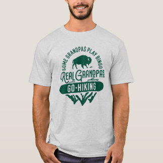 T-shirt Citation de Randonnée amusante pour grand-père et 