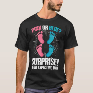 T-shirt Citation de révélation de genre double pour une ré