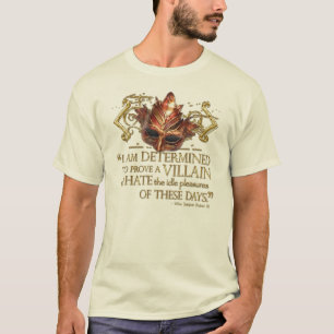 T-shirt Citation de Richard III (version d'or)