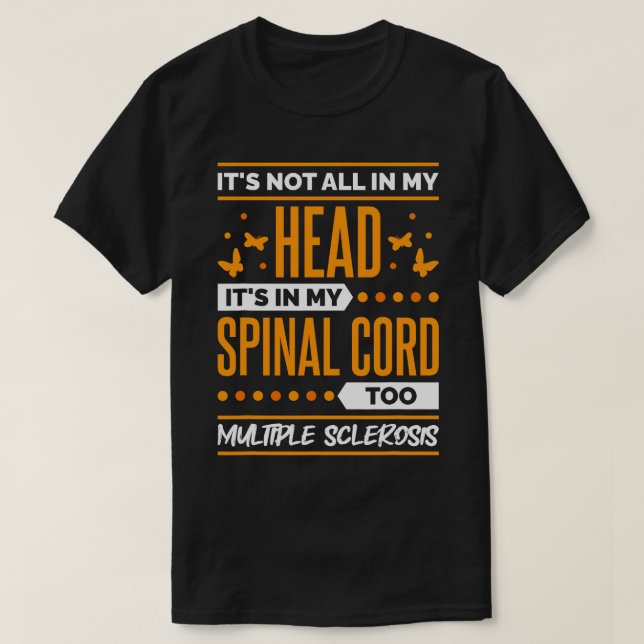 T-shirt Citation de sclérose en plaques pour les spécialis (Design devant)