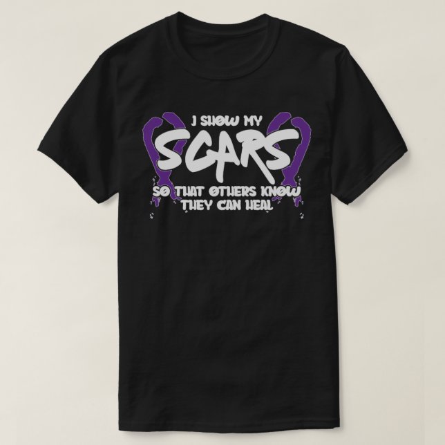 T-shirt Citation De Sensibilisation À La Violence Domestiq (Design devant)