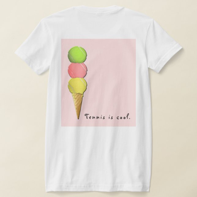 T-shirt Citation de tennis (Couchage Retour)