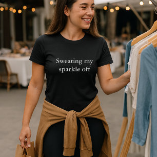 T-shirt citation de tenue esthétique Douiller mon étincell