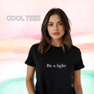 T-shirt citation de tenue esthétique Soyez léger
