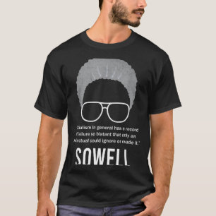 T-shirt Citation de Thomas Sowell sur le socialisme Mois d