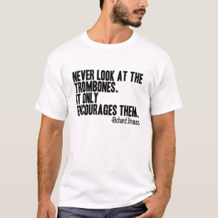 T-shirt Citation de trombone