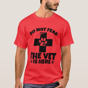 T-shirt Citation de vétérinaire vintage