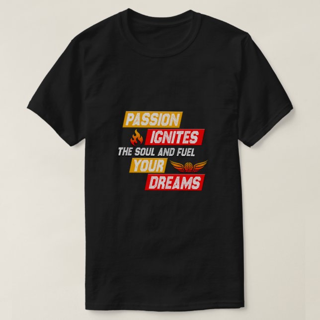 T-shirt Citation de vie (Design devant)