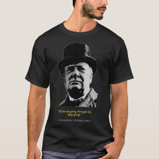 T-shirt Citation de Winston Churchill