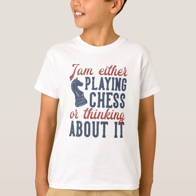 T-shirt Citation d'échecs amusante (Devant)