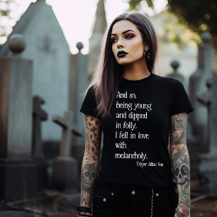 T-shirt Citation d'Edgar Allan Poe