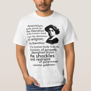 T-shirt Citation d'Emma Goldman