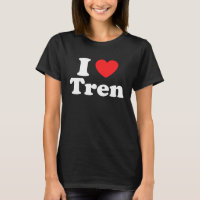 Citation d'entraînement I Love Tren I Heart Tren B