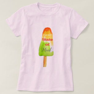 T-shirt Citation d'été sorbet de chaux de popsicules