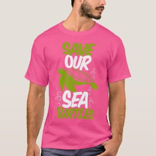 T-shirt Citation d'extinction des tortues