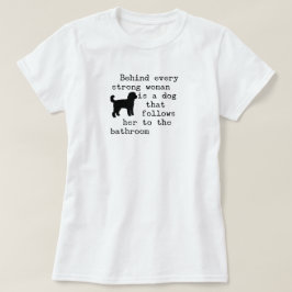 T-shirt Citation d'humour de chien - Labradoodle