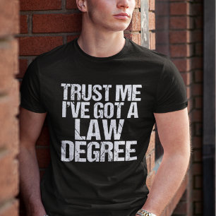 T-shirt Citation d'Humour pour l'Avocat de la Faculté de d