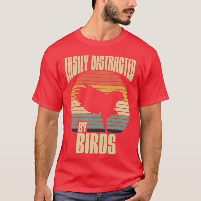 T-shirt Citation D'Oiseau Pour Un Cadeau Nerd (Devant)