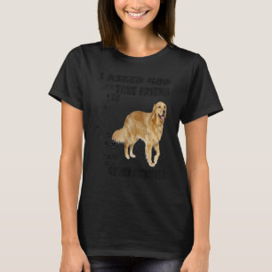 T-shirt Citation d'or Retriever Maman Papa Costume, mignon