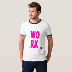 T-shirt Citation Drôle Avec Texte Rose