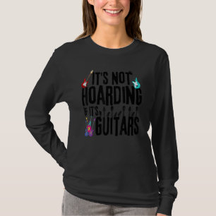 T-shirt Citation drôle de guitare, ce n'est pas thésaurise