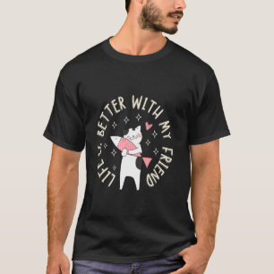 T-shirt Citation drôle de la Journée nationale du chat ave