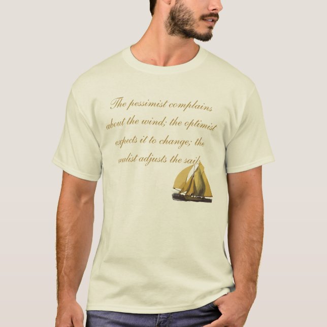 T-shirt Citation drôle de navigation (Devant)