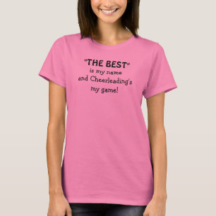 T-shirt Citation drôle de pom-pom girl athlétique