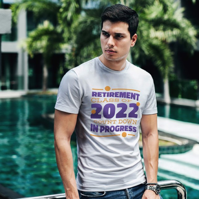 T-shirt Citation drôle de Retraite 2022 (Créateur téléchargé)