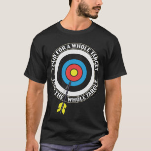 T-shirt Citation Drôle De Tir À L'Arc J'Ai Payé Pour Un