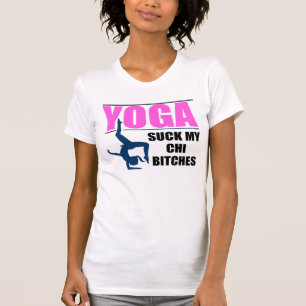 T-SHIRT CITATION DRÔLE DE YOGA