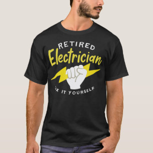 T-shirt Citation Drôle D'Électricien Pour Un Électricien R