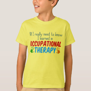 T-shirt Citation drôle d'ergothérapie