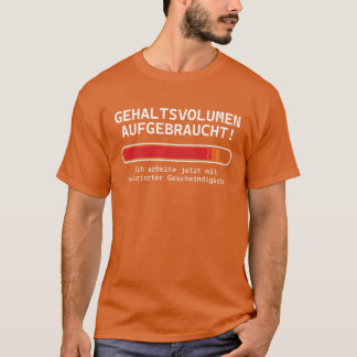 T-shirt Citation drôle d'un ami allemand