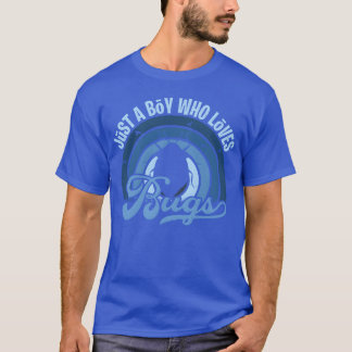 T-shirt Citation drôle Juste un garçon qui aime un Bugs Bl