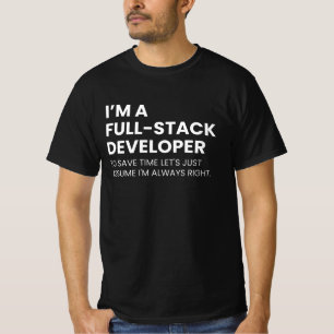 T-shirt Citation drôle pour développeurs et programmeurs