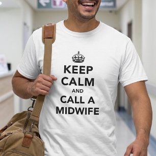 T-shirt Citation drôle pour un futur papa Keep Calm