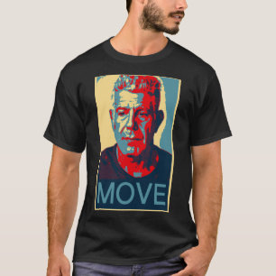 T-shirt Citation du célèbre chef Anthony Bourdain   