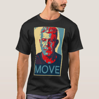 T-shirt Citation du célèbre chef Anthony Bourdain   