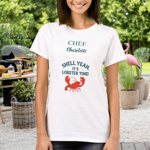 T-shirt Citation du chef de la partie de cuisson du langou