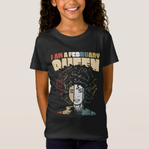 T-Shirt Citation du Mois de l'Histoire des Noirs, Reine de